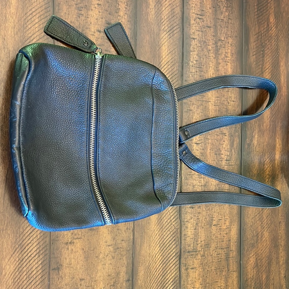 Silence & Noise - Urban Outfitters Brand - Black Faux Leather -Backpack